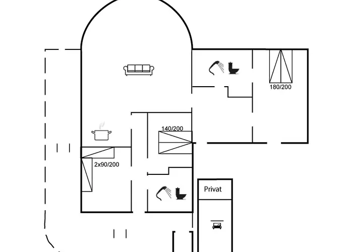 Svenn - 400m From The Sea By Interhome Prázdninový dům